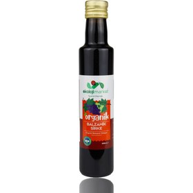 Resim EKOLOJİK MARKET Organik Balzamik Sirke 250 ml 