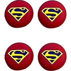 Resim Ps5/ps4/ps3/xbox One/one X/one S/series X/series S 3d Superman Analog Koruyucu 