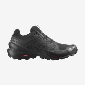Resim Salomon 417428 Speedcross 6 W Black/black/phantom Kadın Outdoor Ayakkabı Siyah 