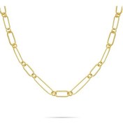 Resim Opsobjects OPS-LUX202CL Çelik Kolye Altın 