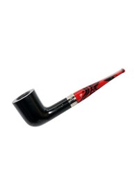 Resim Peterson Dracula Smooth 120 9mm. Filtreli Akrilik Saplı Pipo 206003 