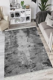 Resim Doku Westa Kaymaz Tabanlı Yıkanabilir Antibakteriyel Dijital Baskı Doku Halı Kilim, DK-5078A-WST-80X400 