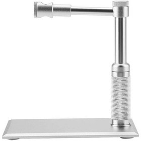 Resim Darbeye Dayanıklı Mikroskop Destek Tutucu Gümüş 360 Döndürme Tasarımı, 12 Mm'den Fazla Olmayan Sabitleme Usb'si 