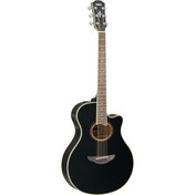 Resim Yamaha APX700 II Elektro Akustik Gitar (Siyah) 
