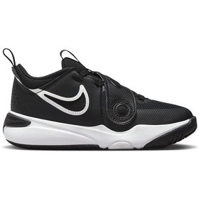 Resim Nike Team Hustle D 11 Unisex Siyah Çocuk Basketbol Ayakkabısı Siyah 