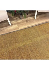 Resim Hoom Rugs Kilim Turuncu Kaymaz Tabanlı Yıkanabilir Düz Renk Halı Turuncu 