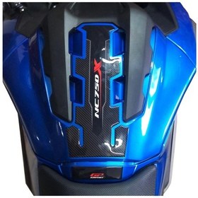 Resim GP Kompozit Honda NC 750 X 2016-2020 Uyumlu Tank Pad Siyah 