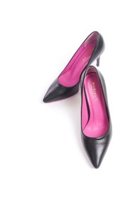 Resim Mubiano Hakiki Deri Collection Kadın Topuklu Stiletto & Ayakkabı Siyah -mcrgn80125-s Siyah 
