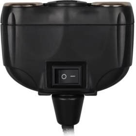 Resim Olesson 1630 12-24V Çift USB Girişli 120W 80CM Kablolu 2'lı Araç Çakmak Çoklayıcı 
