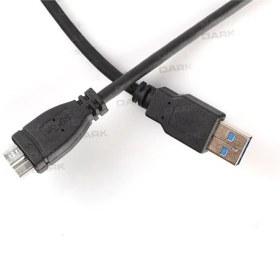 Resim Dark USB 3.0 1metre Taşınabilir Micro B Harici Disk Kablosu (DK-CB-USB3MICROB) 