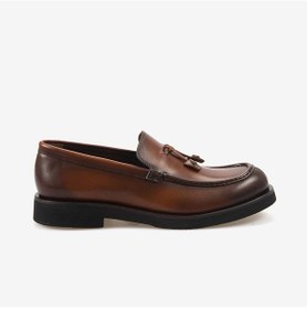 Resim Andrea Giovanni Andrea Gıovannı Erkek Loafer 599 Taba 