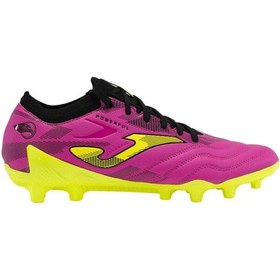 Resim Joma Powerful Cup 2410 Pınk Çocuk Krampon Ve Halı Saha Ayakkabısı Pembe 