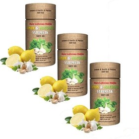 Resim Limon Maydanoz Sarımsak Kürü 60 Softgel x 3 Kutu Limon Sarımsak 