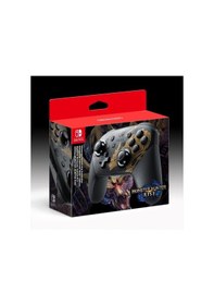 Resim Nintendo Switch Pro Controller Monster Hunter Rise Edition 