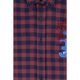 Resim U.s. Polo Assn. Erkek Çocuk Kırmızı Gömlek Desenli 50309718-VR171 