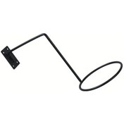 Resim Elmpaly Siyah Metal Duvar Askılığı - Motosiklet Kaskı Ve Dans Maskesi İçin 