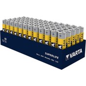 Resim VARTA SUPERLIFE ÇİNKO AAA İNCE KALEM PİL (60LI PAKET FİYATI) 