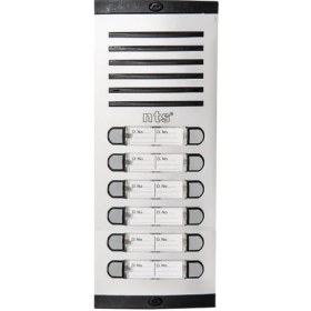 Resim Nts Diafon Sesli Işıklı Fotoselli Çift Sıra 12Lİ Buton 4011-12 