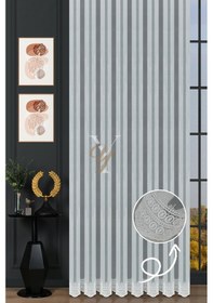 Resim Np7210-1 Etek Tül Perde V-fikse Ekru 