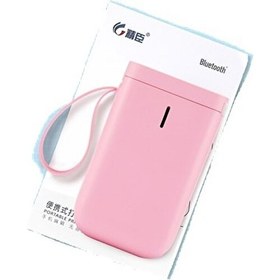 Resim Zsykd D11 Termal Çıkartma Yazıcısı, Model: D11+10 Rolls Renk Etiketleri, Model: D11 Pembe Standart 