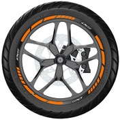 Resim deeb Dio Jant Şeridi Turuncu Beyaz Model X 
