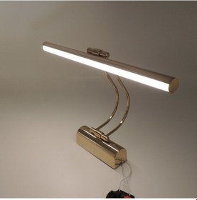 Resim Flüt Kuğu Aplik Duvar Üstü Lambası Altın Renk Gün Işığı Altın 