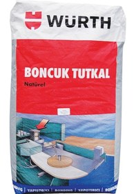 Resim Würth Boncuk Tutkal, Eva Bazlı Natürel 25kg: Kenar Bantlamada Profesyonel Çözüm 