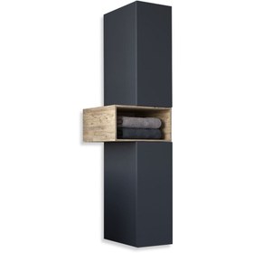 Resim TETA HOME Madrid Mdf Banyo Boy Dolabı 