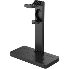 Resim Yifomall "4'lü Hızlı Şarj İstasyonu: İos Uyumlu Watch, Airpods Ve Qi Uyumlu Telefonlar İçin Kablosuz Şarj Aleti" 