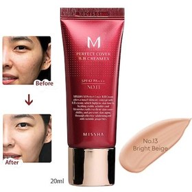 Resim Missha Yoğun Kapatıcılık Sunan BB Krem M Perfect Cover BB Cream Ex No: 13 20 ML 