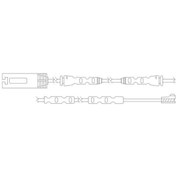 Resim DELPHI LZ0253 Fren İkaz Kablosu Bmw 123D 130I 03/10 Ön 