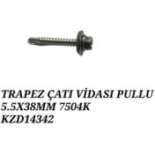 Resim Komodo Trapez Çatı Vıdası 5,5*38MM -Pullu 200ADET 
