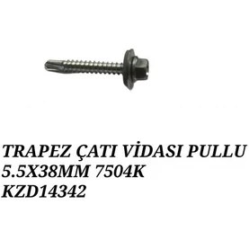 Resim Komodo Trapez Çatı Vıdası 5,5*38MM -Pullu 200ADET 