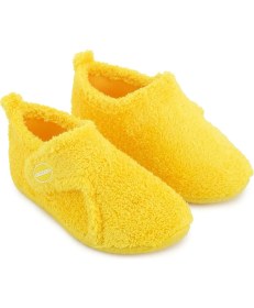 Resim Kışlık Kız Çocuk Peluşlu Rahat Taban Cırt Cırtlı Ayarlanabilir Ev Okul Kreş Panduf Ayakkabı 