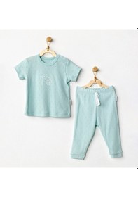 Resim Andywawa Bebek Takım 2 Li Takım - Andywawa - Mint - 6-9 Ay - Ac24709--mint-6-9 Ay 