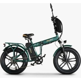 Resim Skyjet Katlanabilir Elektrikli Bisiklet Nitro Pro 250 W Yeşil Disk Frenli Güçlü Motor 