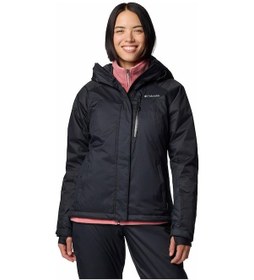 Resim Snowy Summit Insulated Kadın Kayak Montu-8673 Siyah 