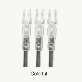 Resim Stili Temizle Otomatik Olarak Aydınlık Yüksek Li Av Çekimi Uygun Ok Mili Işıklı Yay LED Parlayan Ok Nock Kuyruk # (Yurt Dışından) 