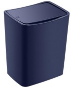 Resim Turan Plastik Touch Çöp Kutusu 4 lt. Lacivert 