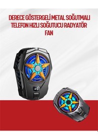 Resim Mey İthalat Oyunlar İçin Telefon Soğutucu 65-85 Mm Uyumlu, Dijital Ekranlı 