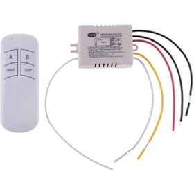 Resim 2 Kanallı Avize Kumandası 220 Volt 