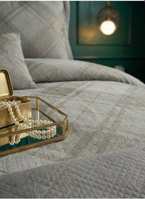 Resim Anna Karina Home Consept Hilda 4 Prç Yatak Örtüsü Seti Gri 