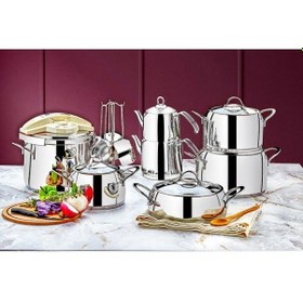 Resim Sıla 677 Ekol Piramit Sade 18 Parça Çeyiz Seti 