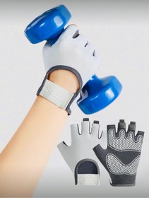 Resim BGA kadın spor eldiveni fitness yoga egzersiz halter spor bisiklet eldiveni 