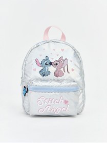 Resim LC Waikiki Vizyon Yeni Sezon Lilo ve Stitch Baskılı Kız Çocuk Sırt Çantası 