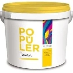 Resim Popüler Tavan Boyası Beyaz 3,5 kg 