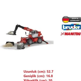 Resim Bruder Manitou MRT 2150 Teleskopik Oyuncak Forklift 