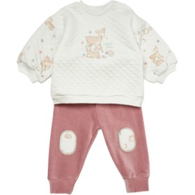 Resim Bibaby Little Deer 2'li Takım - Mint Yeşil-Pembe / 24-36 Ay 