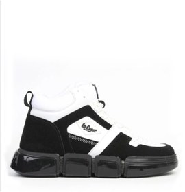 Resim 31164 Günlük Erkek Boğazlı Sneaker Ayakkabı Siyah Beyaz 