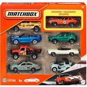 Resim Matchbox 1:64 Ölçekli Metal 8'li Araba Seti JCT82 